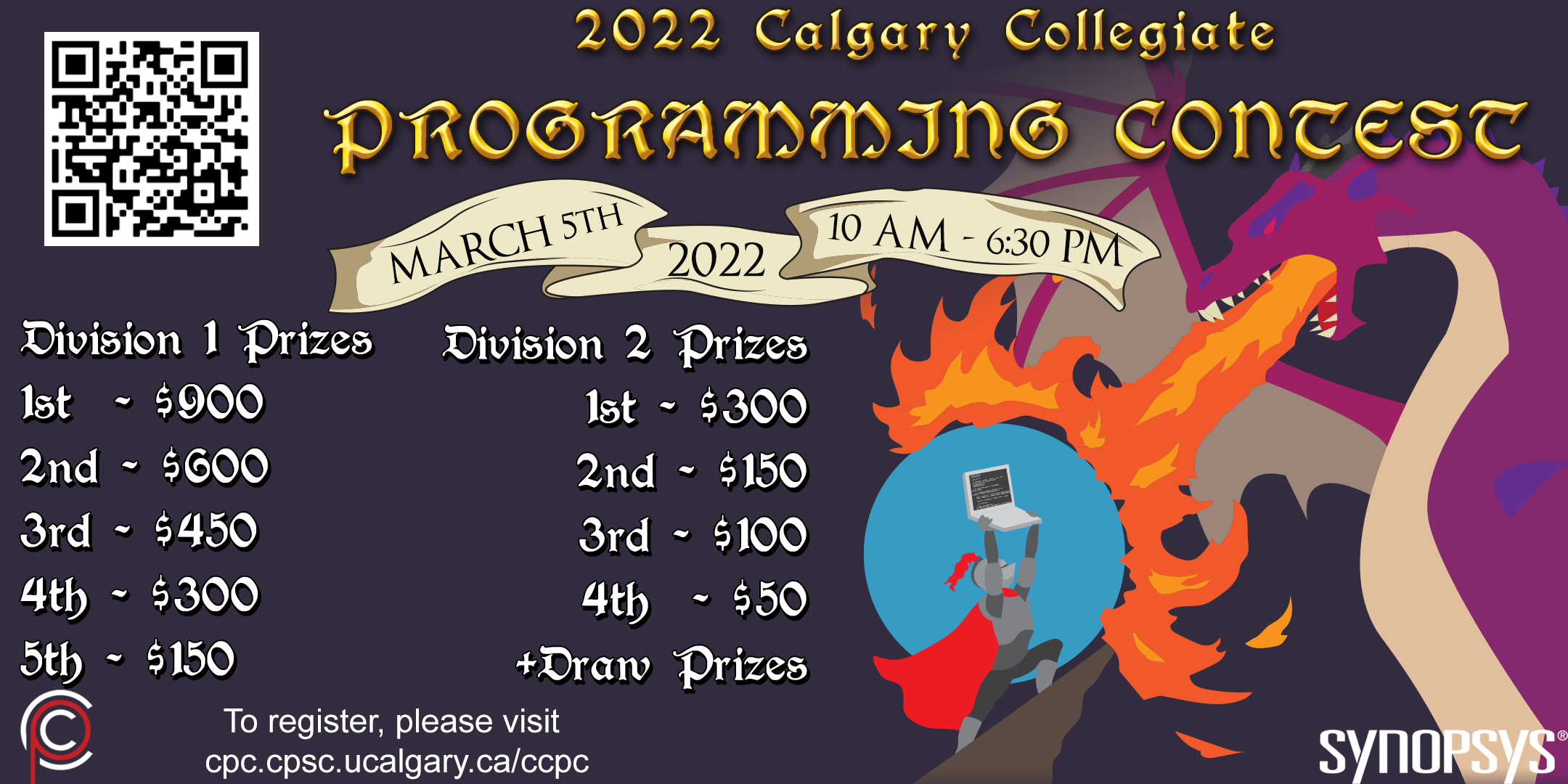 Calgary Collegiate Programming Contest 2022 — Division 1